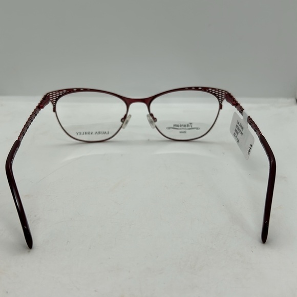 Laura Ashley Women's La Anne Cateye Eyeglasses, Frames Case RX-able NWT - Picture 7 of 10